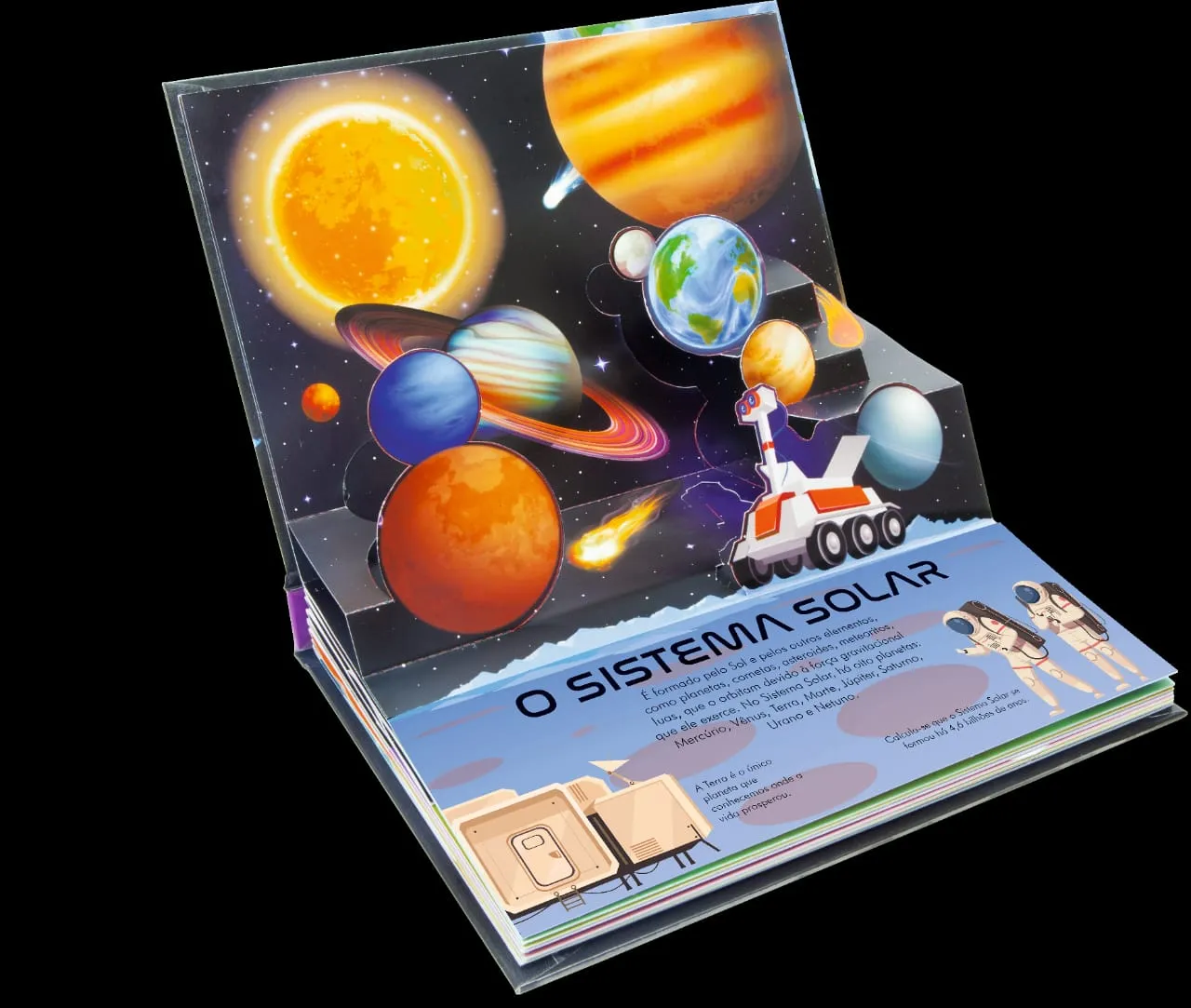 Natureza pop: o sistema solar Natureza pop Quarta Capa