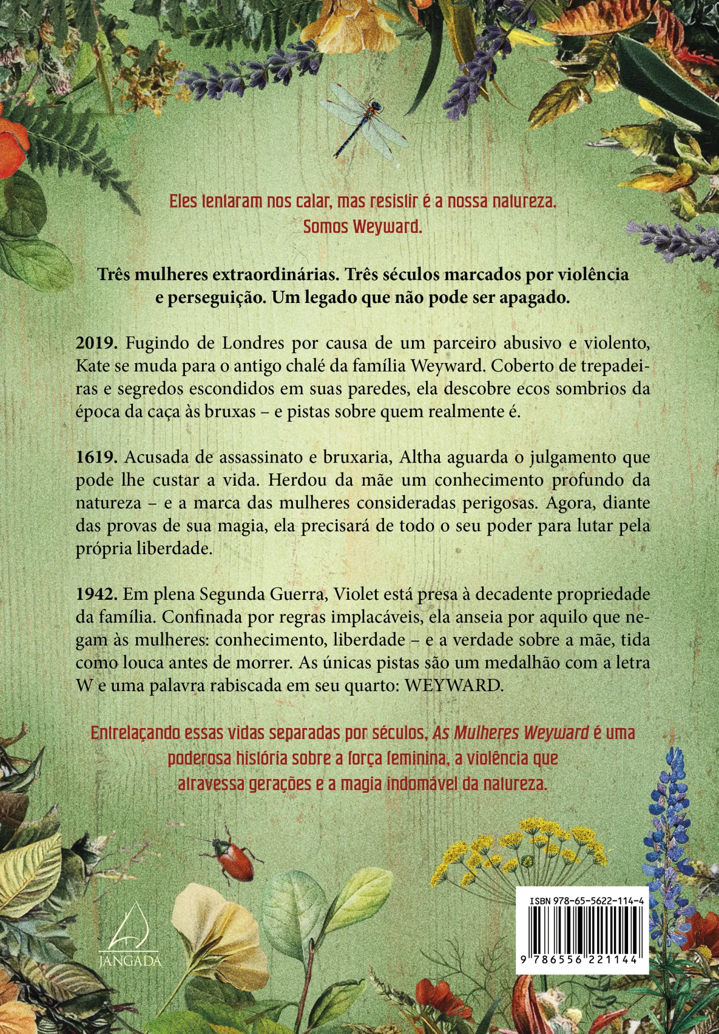 As Mulheres Weyward: As Mulheres Weyward Quarta Capa