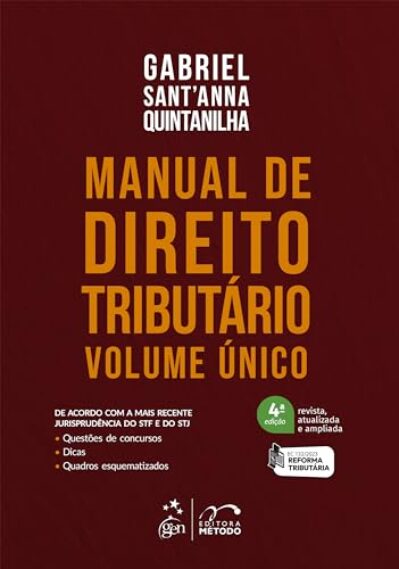 Manual de Direito Tributário - Volume Único