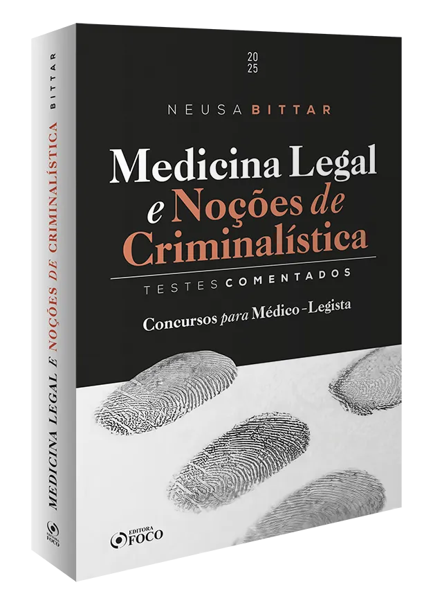 Medicina Legal e Noções de Criminalística - Testes Comentados - 1ª Ed - 2025: Medicina Legal e Noções de Criminalística - Testes Comentados - 1ª Ed - 2025Imagens Sem Perspectiva