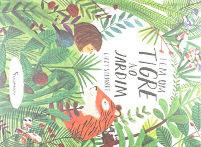 Tem um tigre no jardim