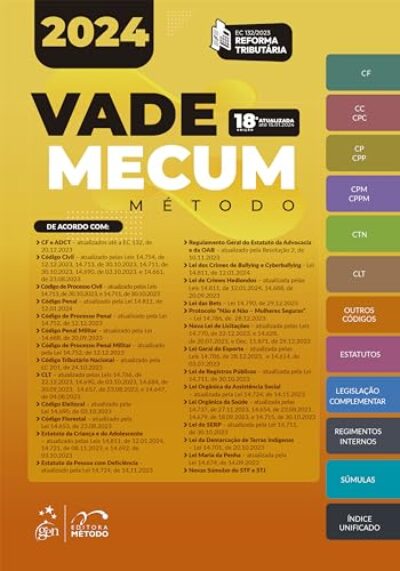 Vade Mecum Método - Legislação