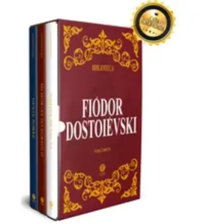 Biblioteca Dostoiévski Volume II - Box com 3 Livros - Edição de Luxo