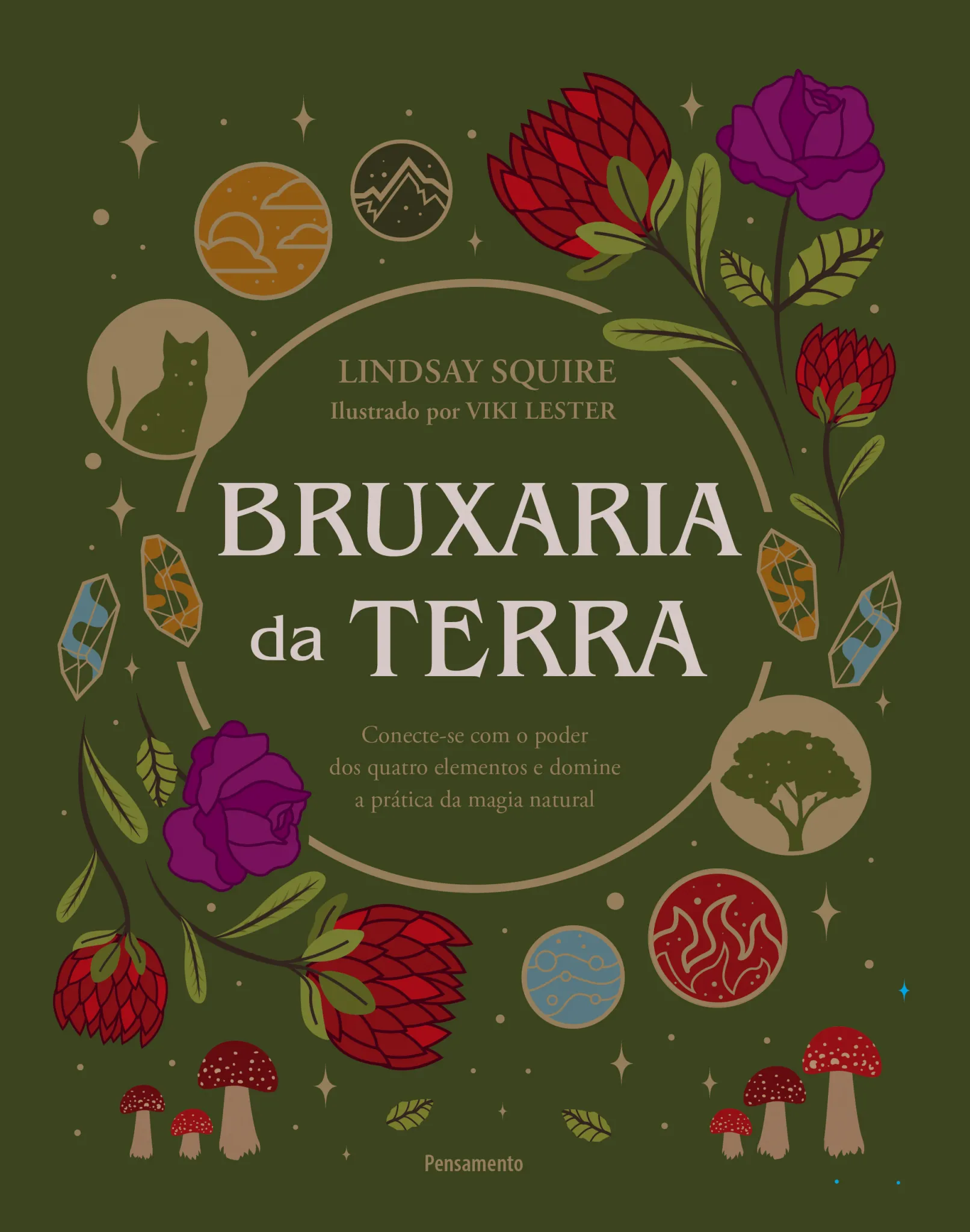 Bruxaria da terra: Conecte-se com o poder dos quatro elementos e domine a prática da magia natural Bruxaria da terra: Conecte-se com o poder dos quatro elementos e domine a prática da magia natural
