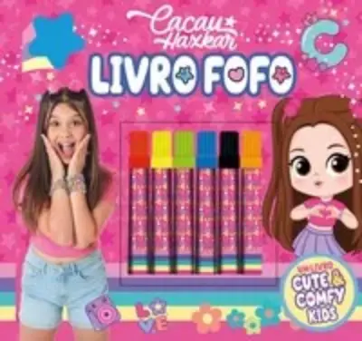 Cacau Haxkar - Cute & Comfy Kids - Livro Fofo