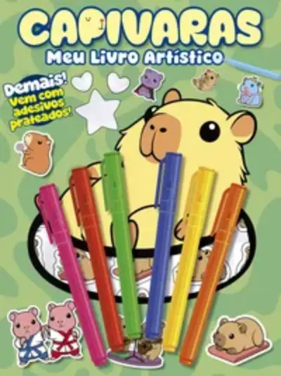 Capivara meu livro artístico