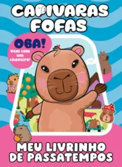Capivaras meu livrinho de passatempos