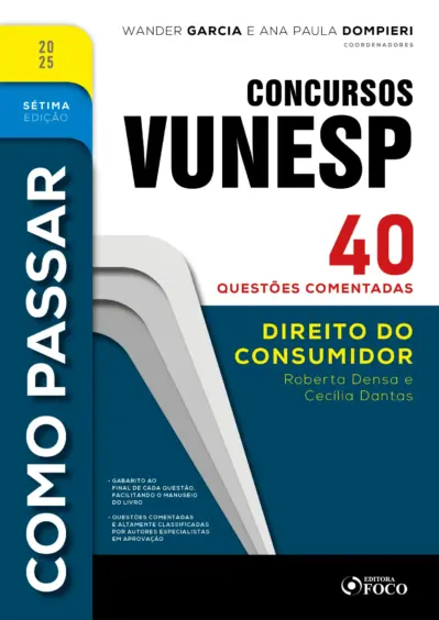 Como passar em concursos vunesp - 7ª ed -2025