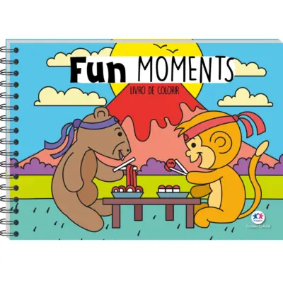 Fun Moments - Livro de Colorir