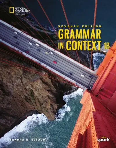 Grammar in context, split edition b with the spark platform level 1