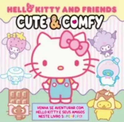Hello kitty and friends - cute & comfy: livro de colorir para crianças