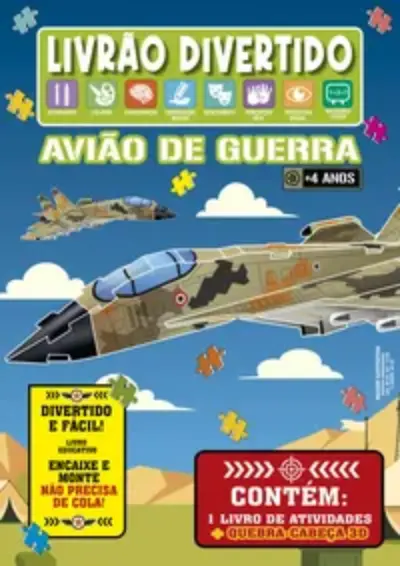 Livrão divertido - avião de guerra