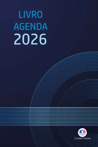Livro Azul-marinho - Agenda 2026