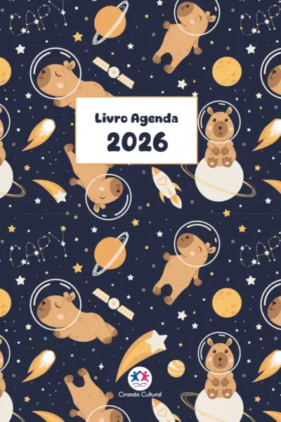 Livro Capivara - Agenda 2026