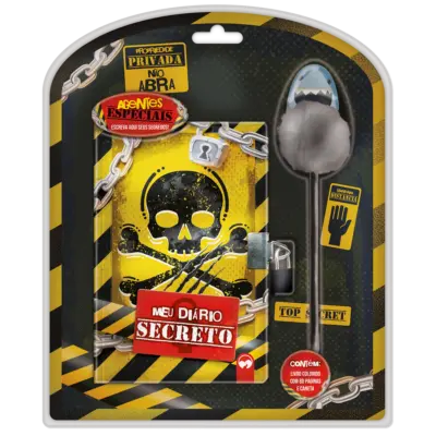 Livro Diário Pompom: Agentes Especiais