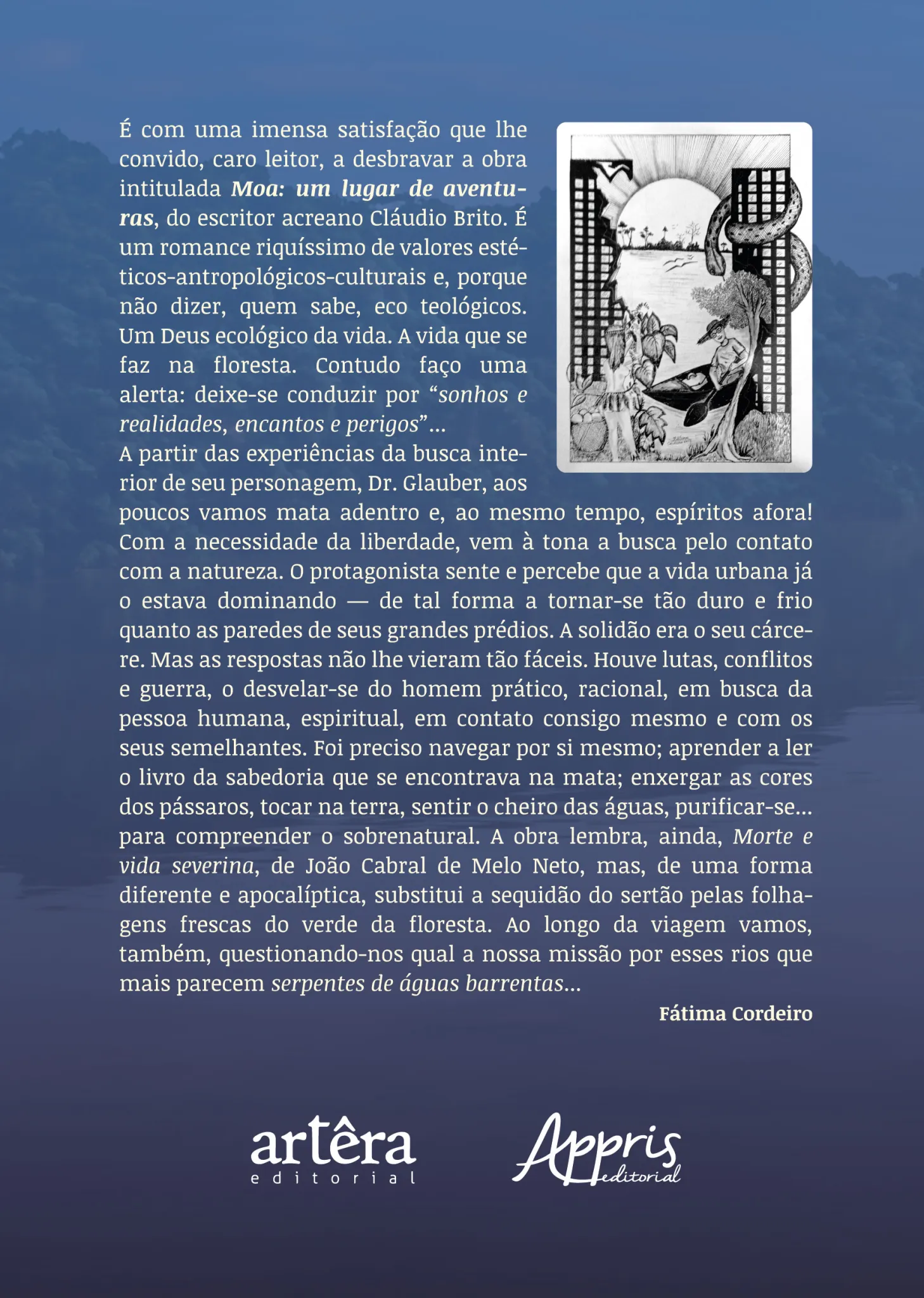 Moa: Um lugar de aventuras Moa Quarta Capa