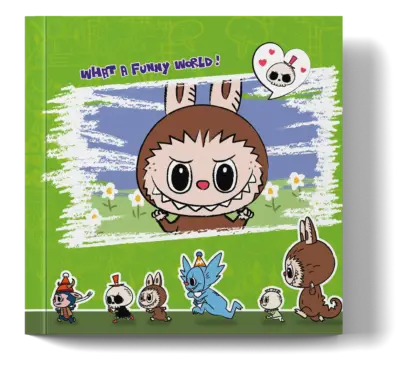 Monstrinho amigo de colorir - Verde