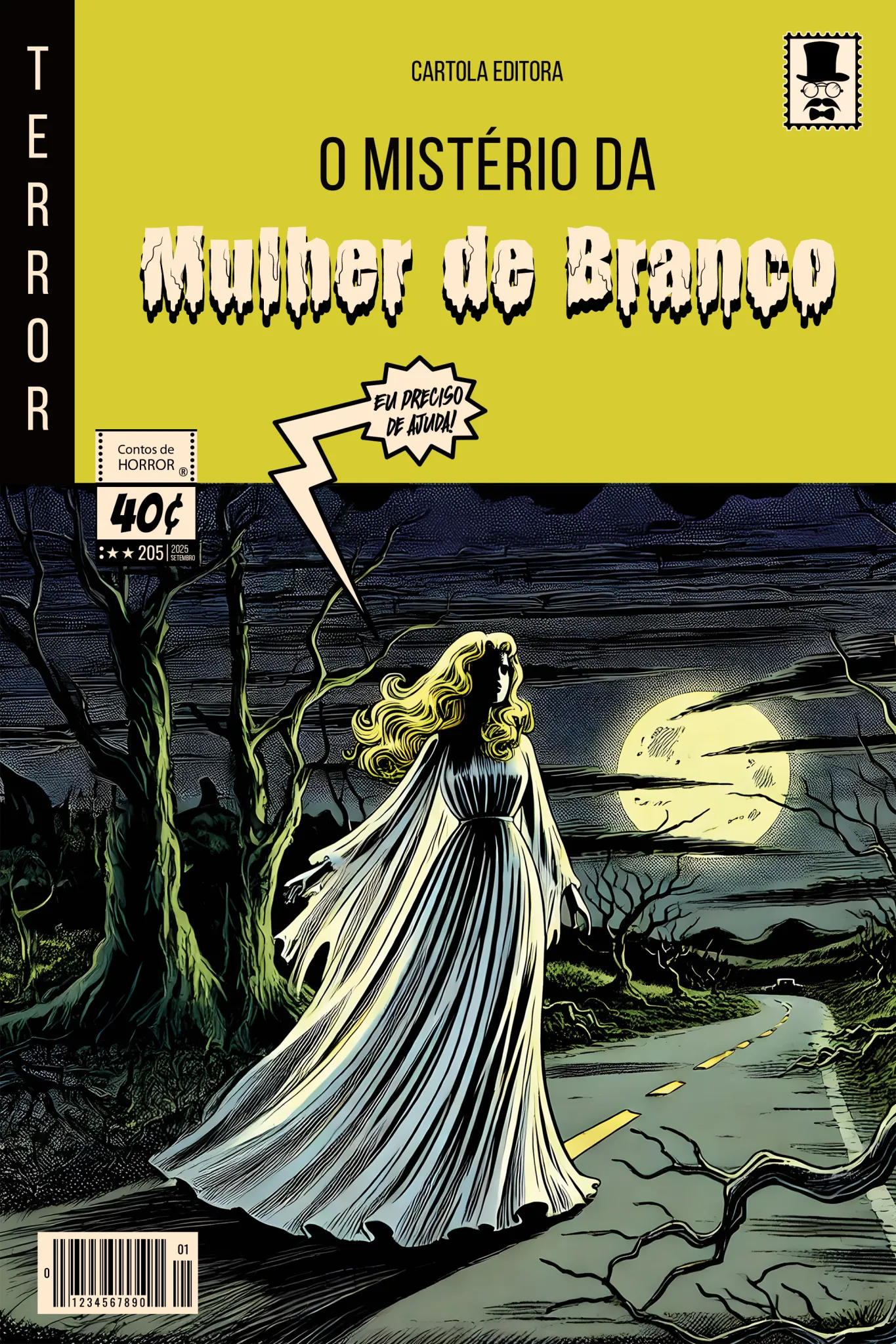 O mistério da mulher de branco: O mistério da mulher de branco: