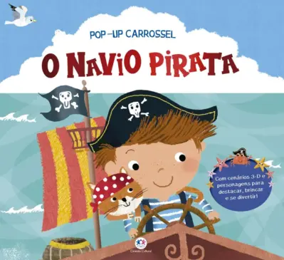 O navio pirata - Livro poup-up carrossel