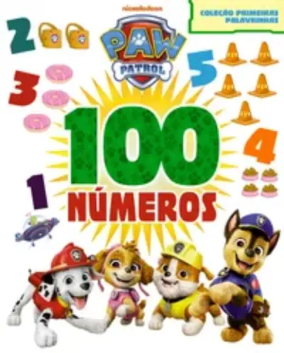 Patrulha canina coleção primeiras palavrinhas - 100 números