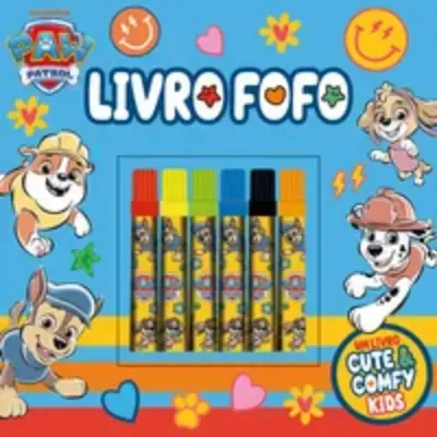 Patrulha Canina Cute & Comfy Kids - Livro Fofo
