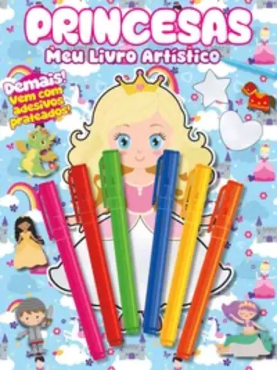 Princesas meu livro artístico