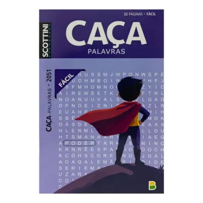 Scottini Caça-Palavras (32p) N.2051 (Fácil)