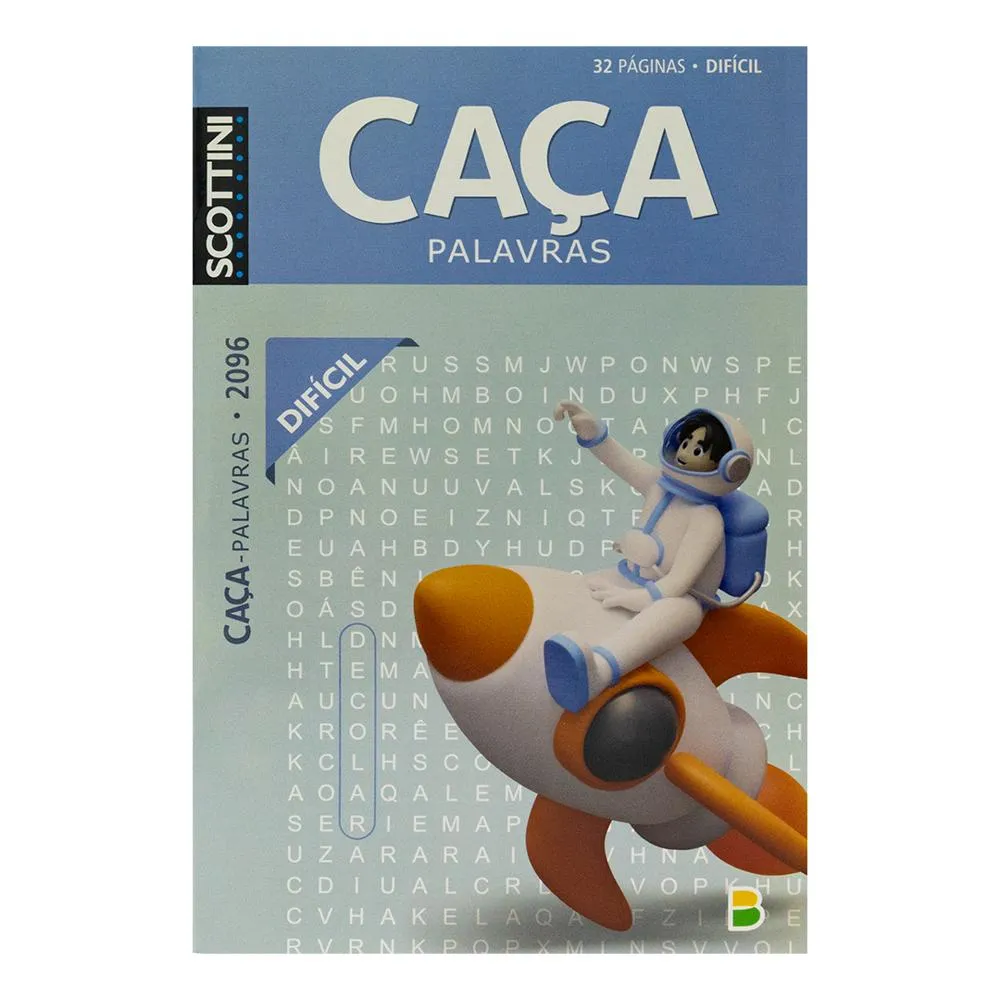 Scottini Caça-Palavras (32p) N.2096 (Difícil): Scottini Caça-Palavras (32p) N.2096 (Difícil):