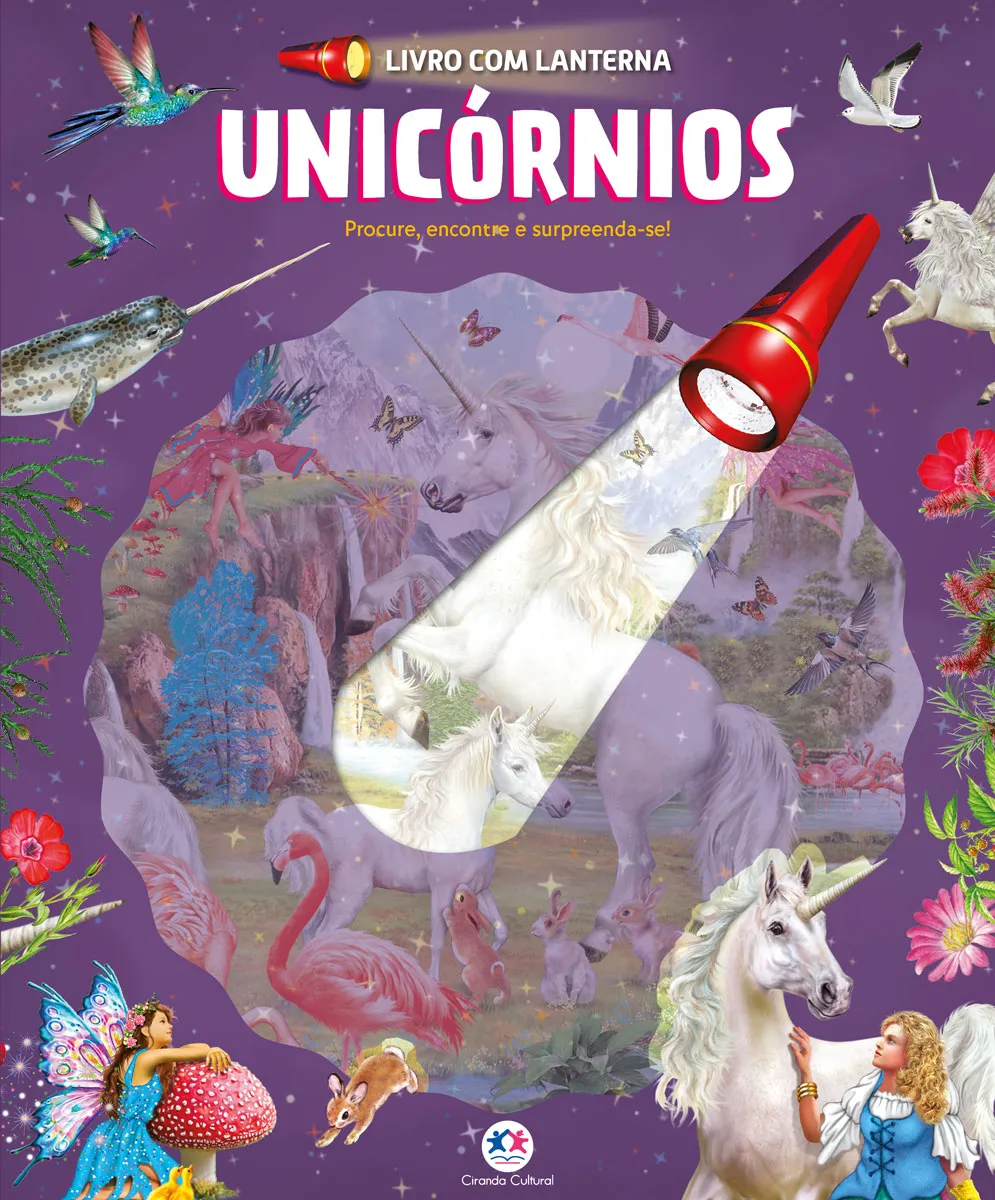 Unicórnios – Livro com lanterna: Unicórnios – Livro com lanterna: