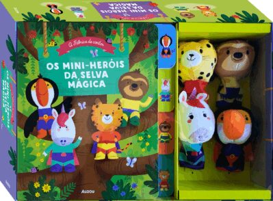 A fábrica de contos : Os Mini-Heróis da selva mágica