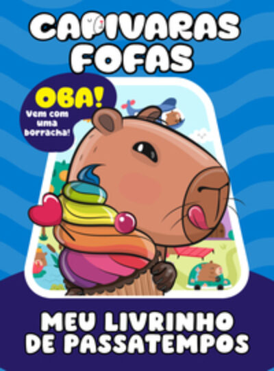 Capivaras meu livrinho de passatempos