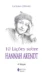 10 lições sobre hannah arendt: