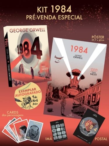 1984 (pré-venda com brindes e autógrafo)