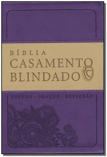 Bíblia Casamento Blindado, Almeida Século 21, Roxo: