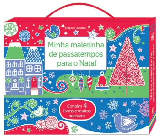 Minha maletinha de passatempos para o Natal: