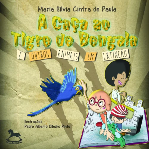 A caça ao tigre-de-bengala e outros animais em extinção: