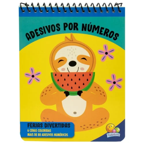 Adesivos por números – Férias divertidas: