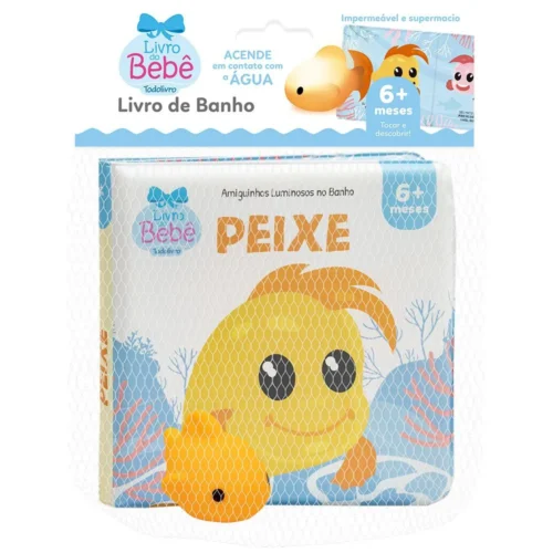 Amiguinhos luminosos no banho – Peixe: