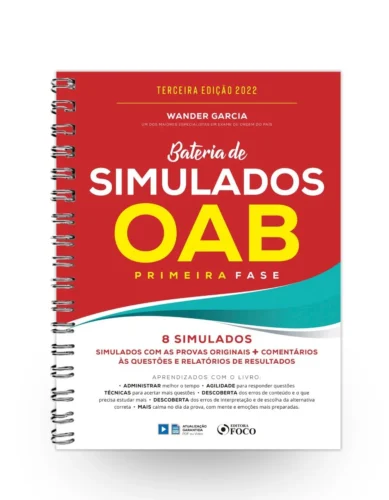Bateria de simulados OAB – Primeira fase: