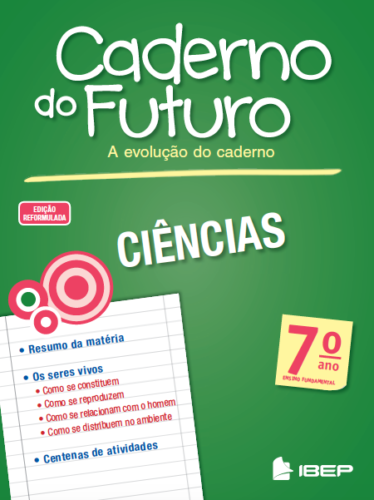 Caderno do futuro – Ciências 7º ano
