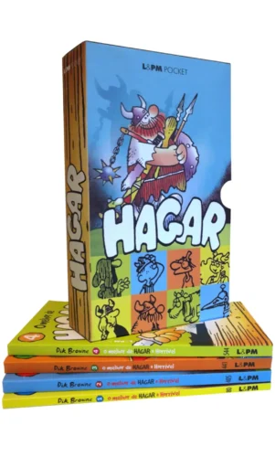 Caixa especial hagar – 4 volumes: