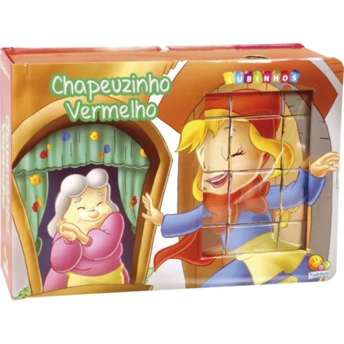 Cubinhos em Quebra-cabeças: Chapeuzinho Vermelho: