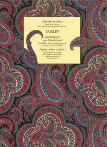 Giftwraps by artists – paisley: