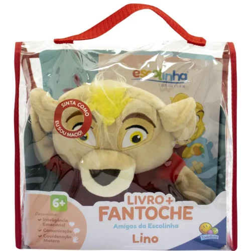 Livro + Fantoche Amigos da Escolinha: Lino em…meu corpo, minha vida! (Escolinha Todolivro):