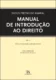 Manual de introdução ao direito: