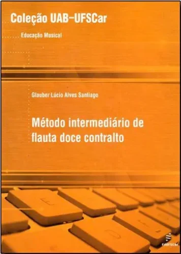 Método intermediário de flauta doce contralto: