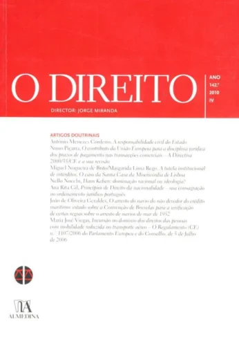 O direito: ano 142º – IV