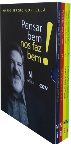 Pensar bem nos faz bem! – caixa 4 volumes: