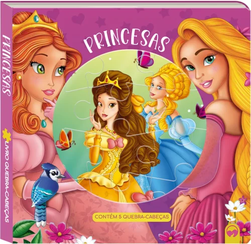 Princesas: livro quebra-cabeças
