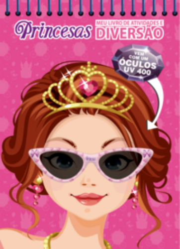 Princesas meu livro de atividades e diversão